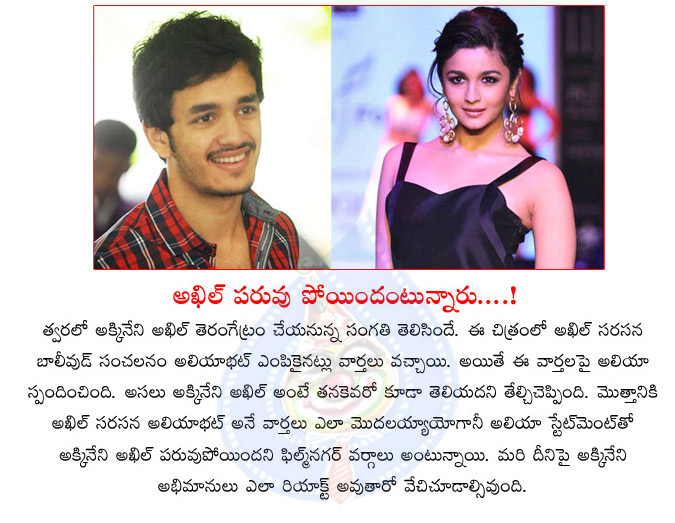 akkineni akhil,aliyabut,booly wood,akkineni family,akhil entry,akkineni family,aliya statement,film nagar  akkineni akhil, aliyabut, booly wood, akkineni family, akhil entry, akkineni family, aliya statement, film nagar